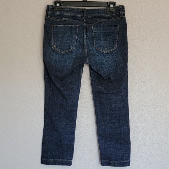 KUT from the Kloth  Lauren Mid Rise Crop Slim Jeans/ Size 6 - Picture 2 of 12